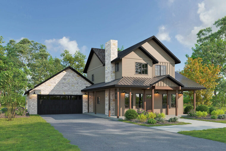 Hart Crossing Aspen Model Exterior Front