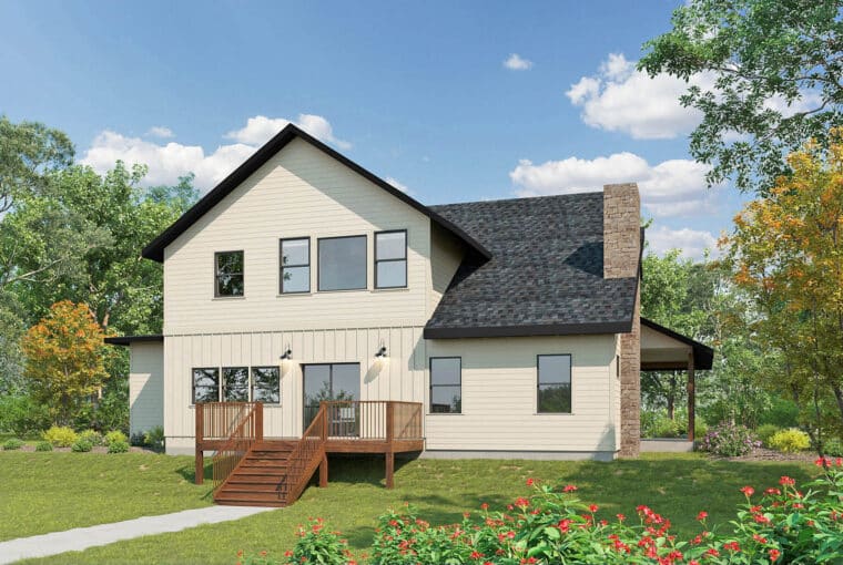 Hart Crossing Cottonwood Model Exterior Rear