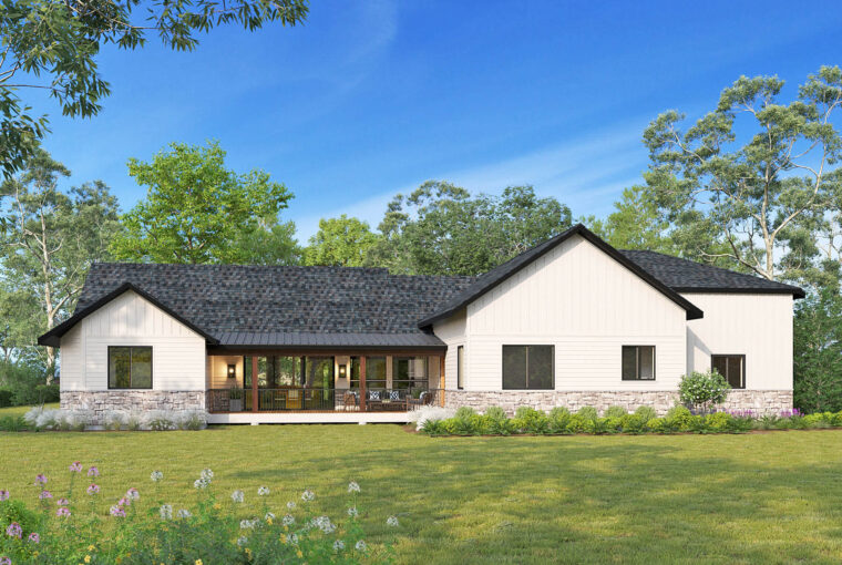 Hart Crossing Hawthorn Model Exterior Rear