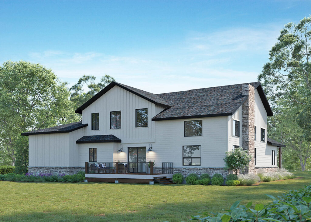 Hart Crossing Juniper Model Exterior Rear