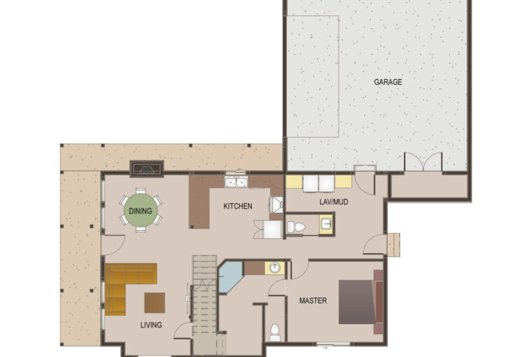 Hart Crossing Aspen Model First Floor
