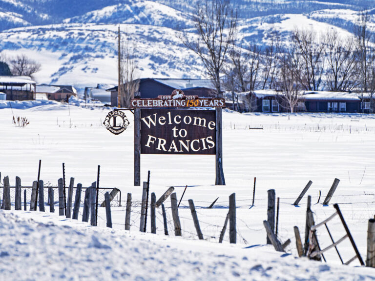 Welcome to Francis, Utah
